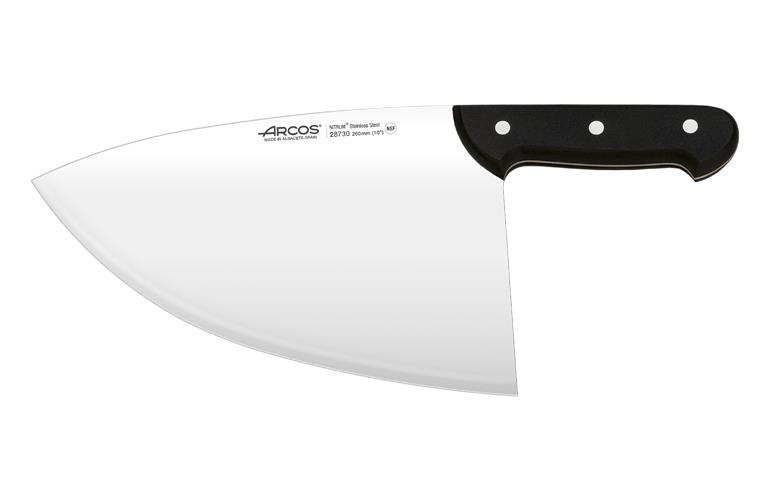 Cuchillo de cocinero Arcos Universal 280804 de Acero Nitrum, con Mango de  Polioximetileno y hoja de 30 cm en estuche
