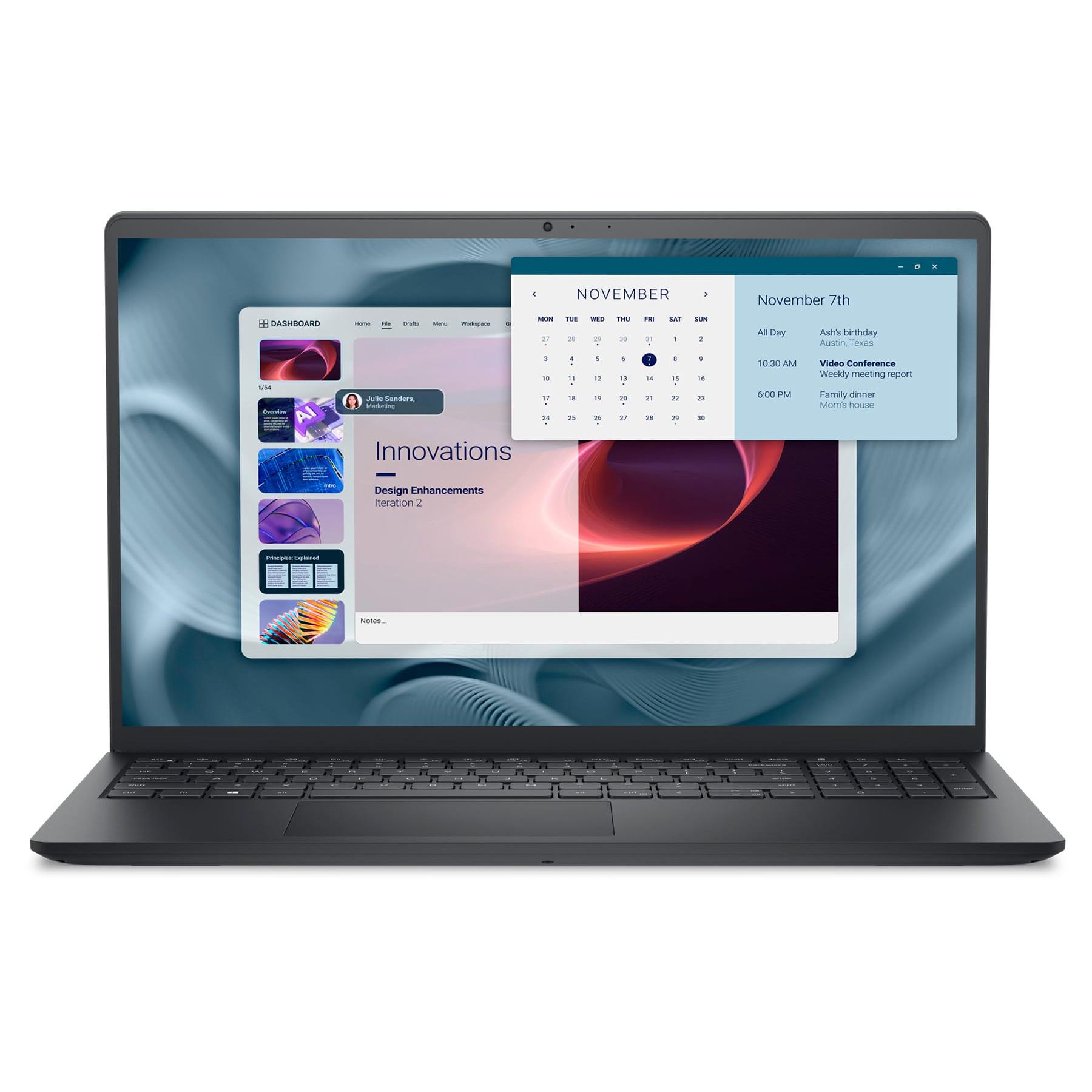 DELL Pro 15 Essential Carbon Black / 15.6" LCD Full HD / Intel® Core™ i7-1355U / 16 GB DDR5 / 512 GB SSD / Windows 11 Home