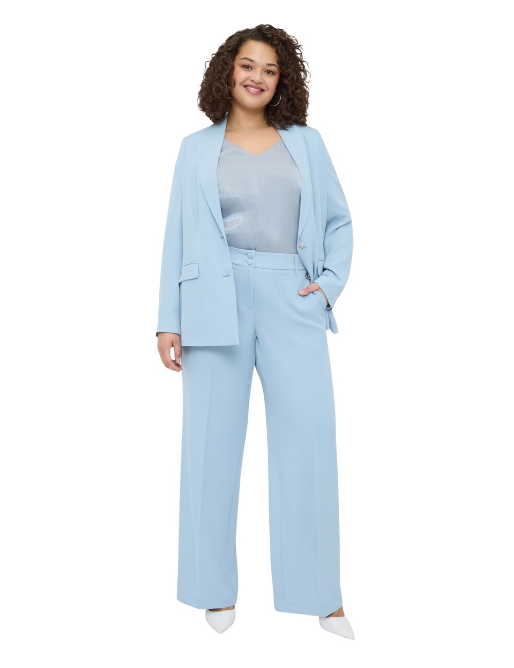 Fiorella Rubino - Pantalones de Pierna Ancha