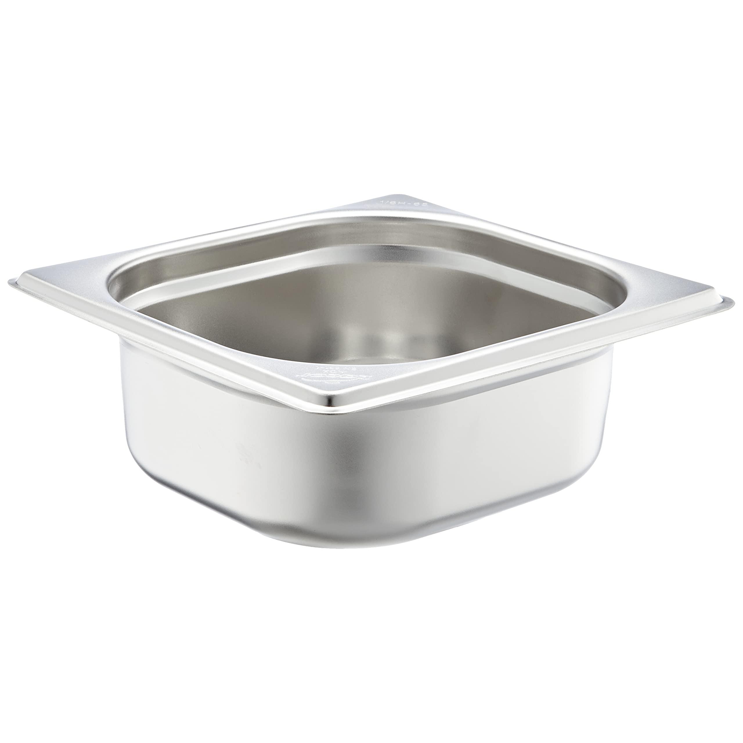 CUBETA GN 1/6 176X162X65 INOX
