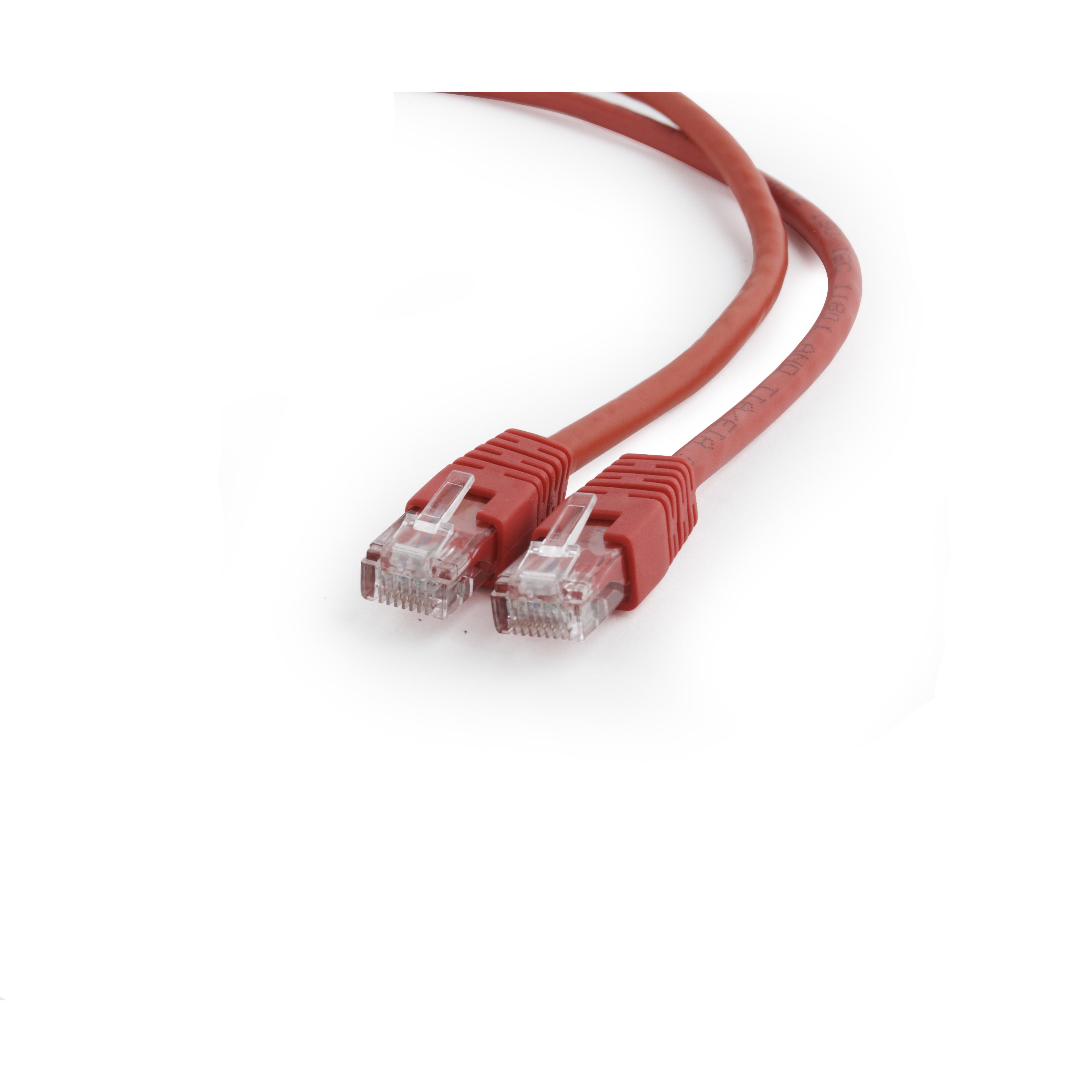 Gembird PP6U-3M/R, 3 m, Cat6, U/UTP (UTP), RJ-45,