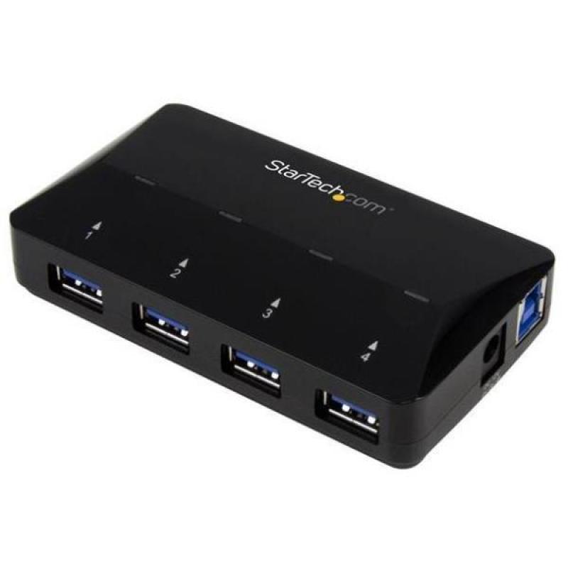 Startech Concentrador USB 3.0 de 4 Puertos - 5Gbps