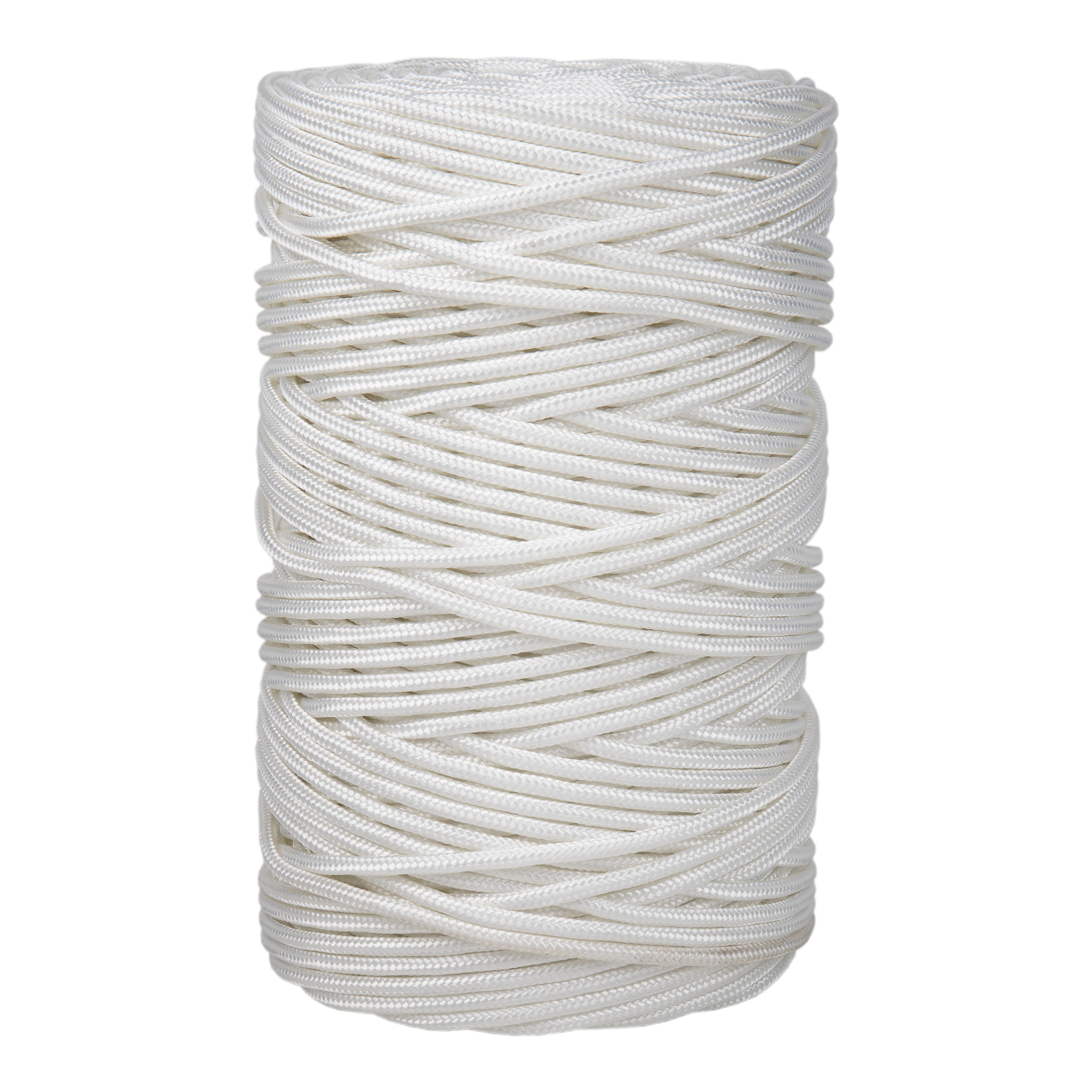 Cofan Cordón Reforzado para Tendederos de Pared | Cuerda Tendedero Poliéster | Rollo 5 Mm X 200 Metros | Blanco