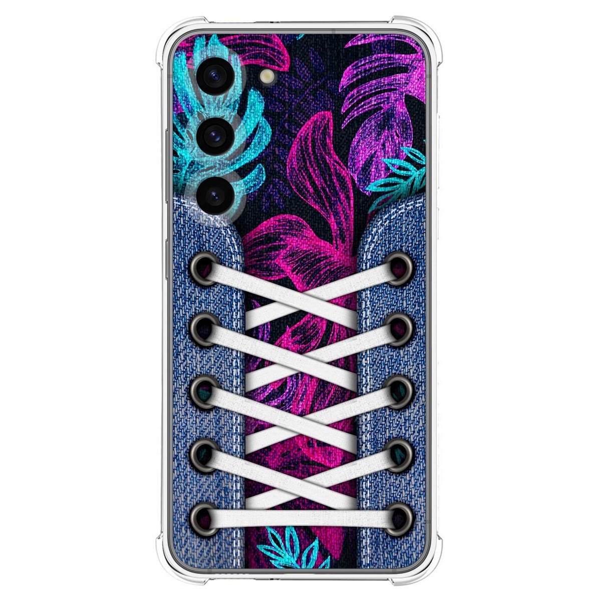 Funda Silicona Antigolpes para Samsung Galaxy S23 5G diseño Zapatillas 07 Dibujos
