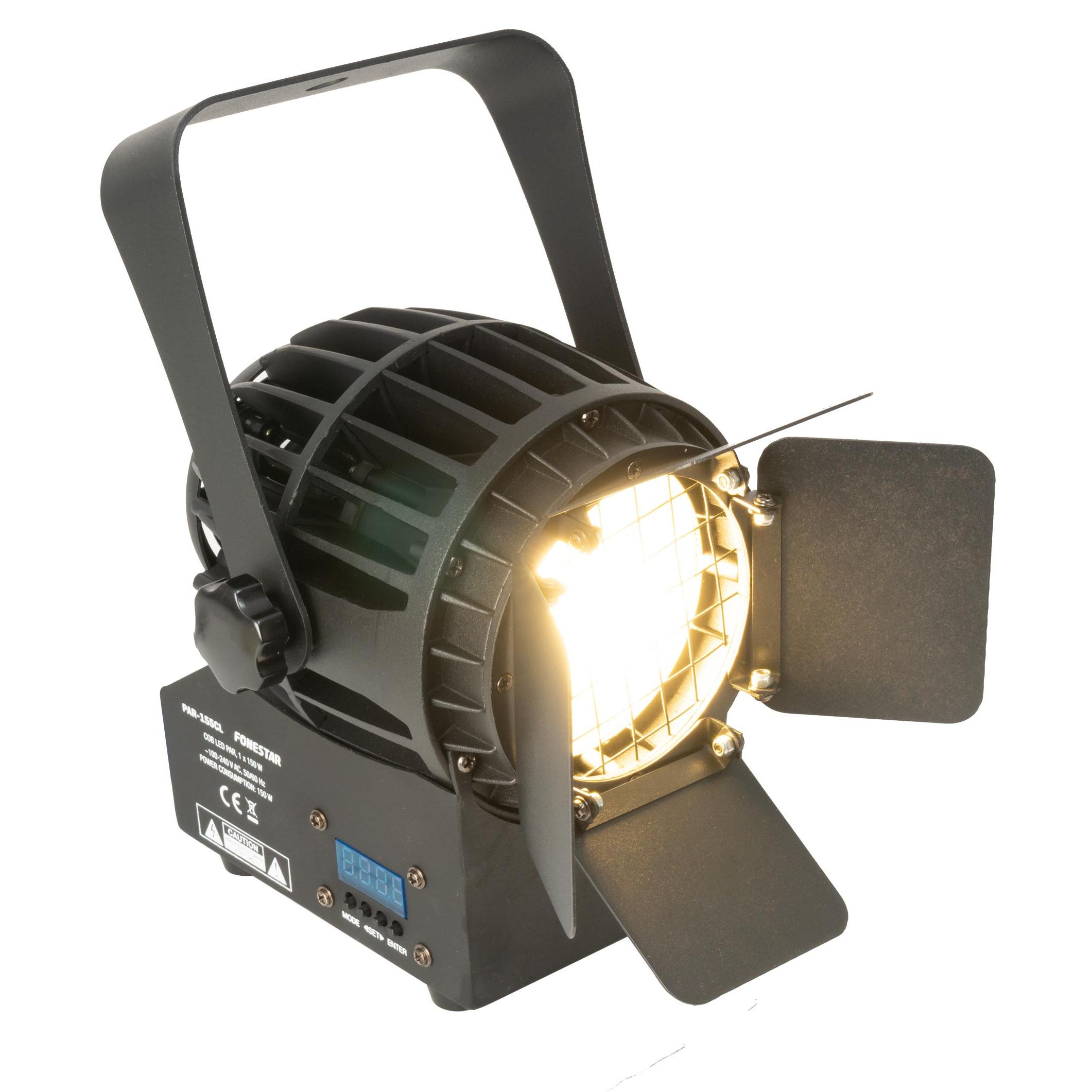 Foco Par Led Cob 150w 3000k Fonestar Par-155cl Par-155cl