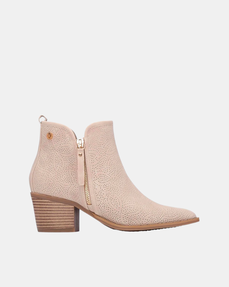 XTI 145266 Botines Mujer Beige