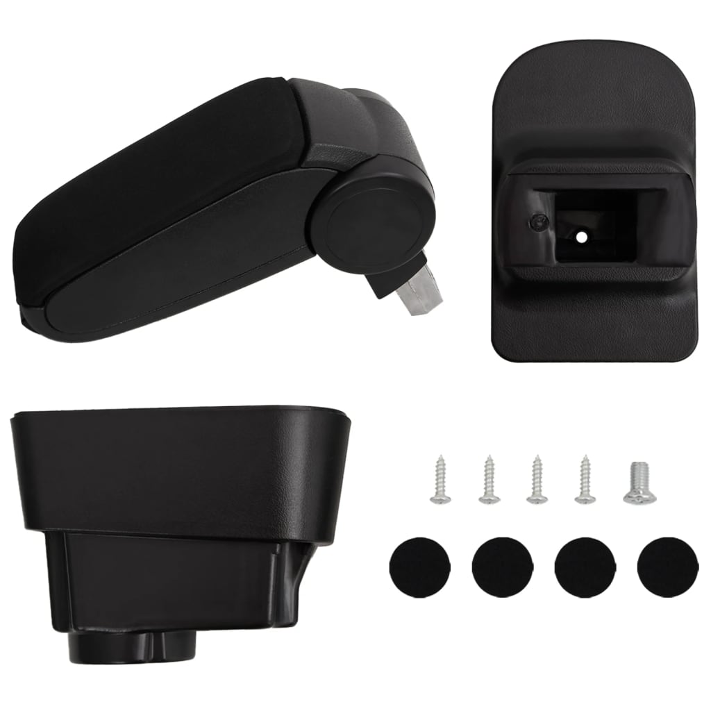 vidaXL Reposabrazos para coche ABS negro coche Adecuado para Opel astra g (1998-2004),  Fiat grande punto (2006) Alfa romeo mito (2008) fiat linea (after 2007),  Lada kalina i ii (2012-2018) Lada granta (2012-2018) y mas