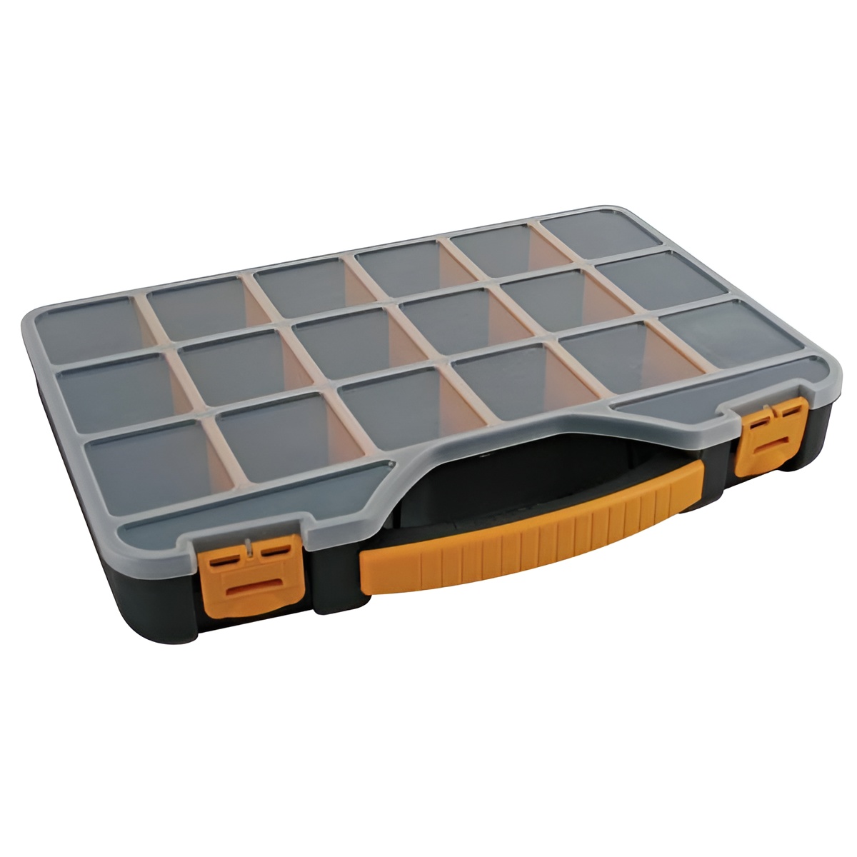 Organizador Perel - 326 X 257 X 48 Mm - Amarillo/Negro - Juegos de Herramientas para el Hogar