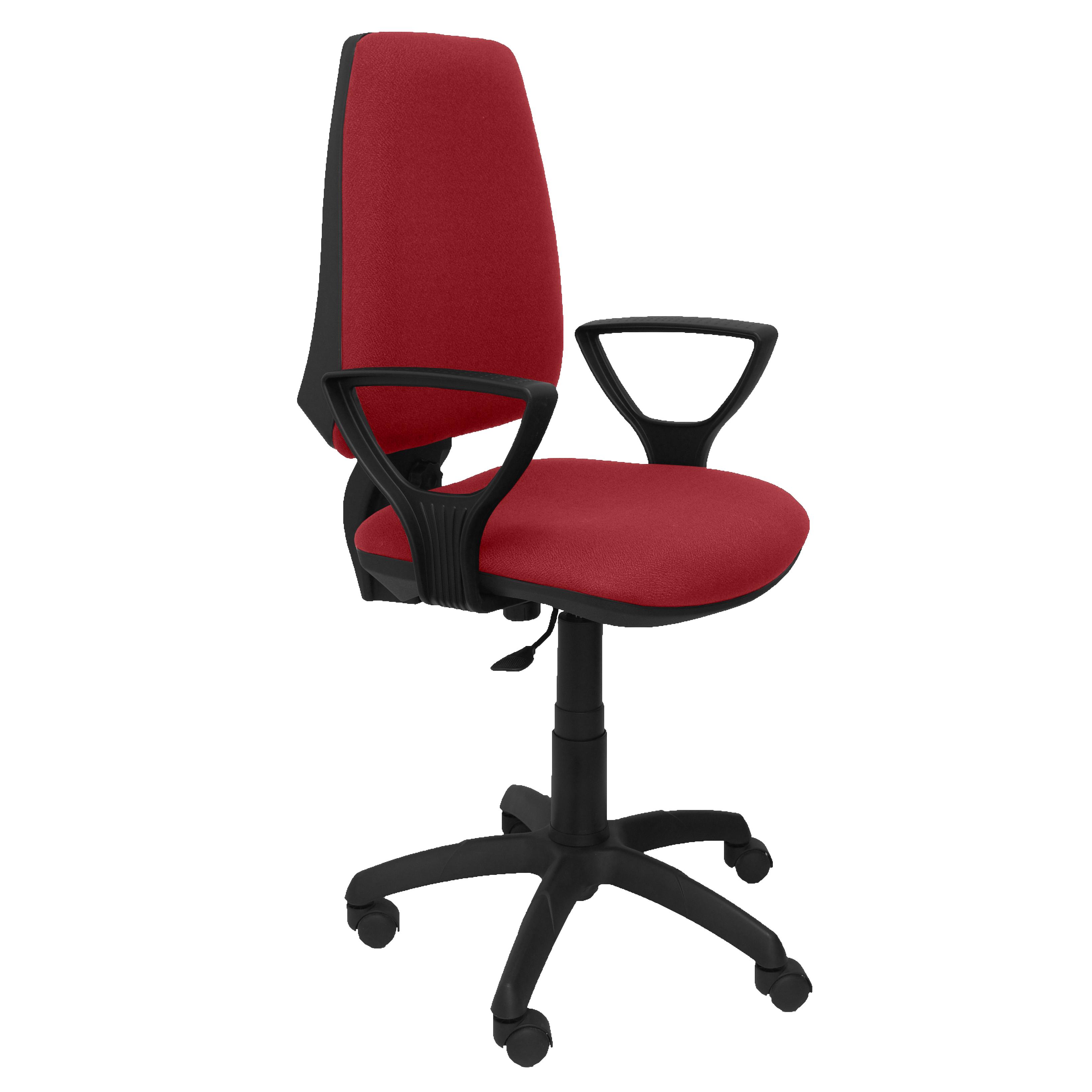 Silla de Oficina Ergonómica Piqueras Y Crespo Elche CP con Mecanismo Regulable y Brazos Fijos