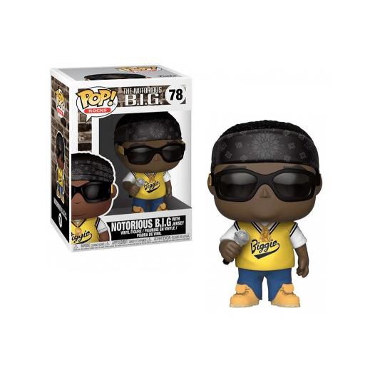 Figura Coleccionable Funko Pop Notorious B.I.G With Jersey 78