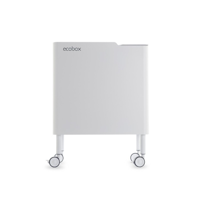DON HIERRO - Cubo de basura ergonómico, funcional y elegante, 2 x 20 litros, ECOBOX NOA-