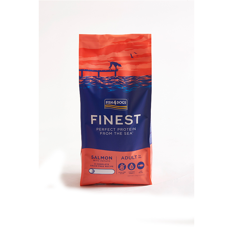 Fish4Dogs Finest Adult Salmon & Potato (Large Bites)