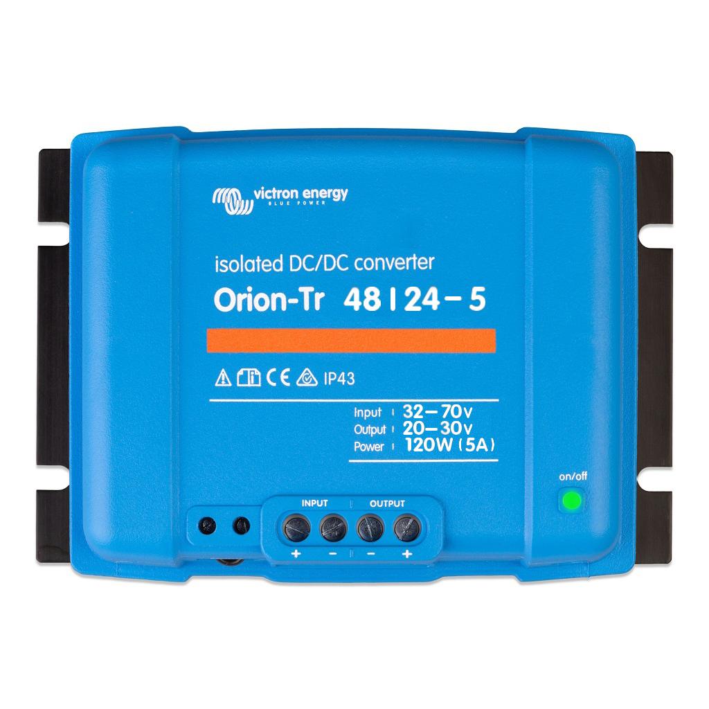 Convertidor DC-DC Orion 48V/24V 5A (120W) Aislado
