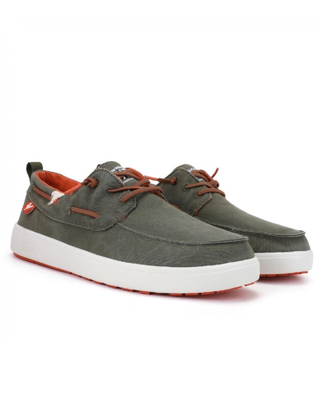 Zapatos Walkini Pitas Maui Coast - Hombre - Diseño Náutico Elegante - Suela Deportiva Cómoda