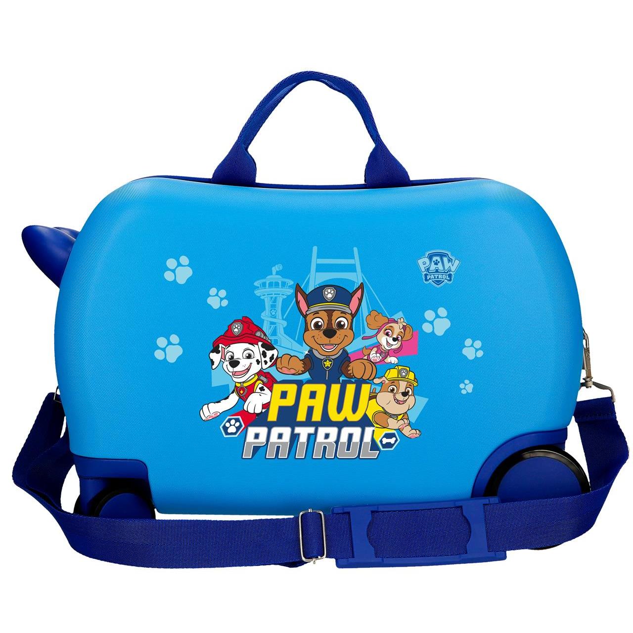 Patrulla Canina Maleta Correpasillos ABS Rígida Always Heroic Azul