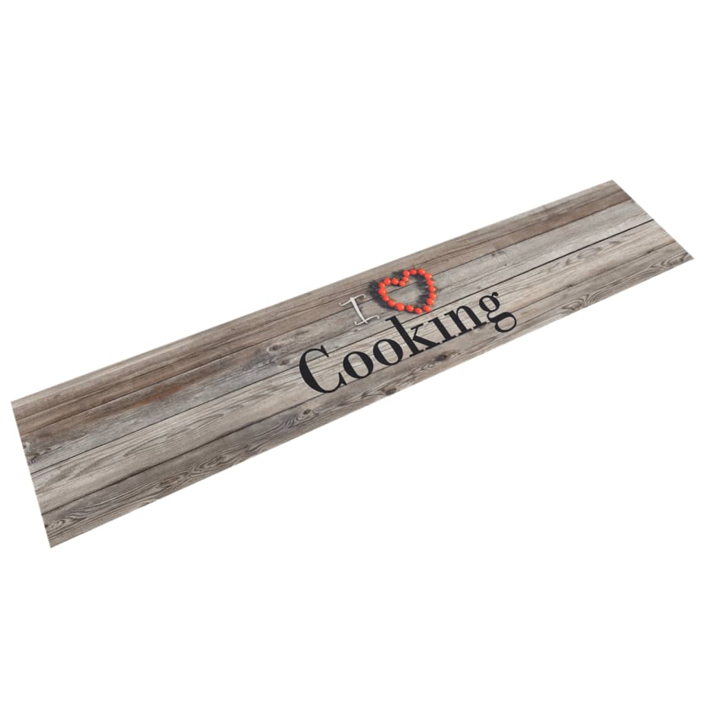 vidaXL Alfombra de Cocina Lavable Spice 60x300 cm Felpudo Pasillo Oficina Color Spice,  Cuchara,  spoon 1 y mas