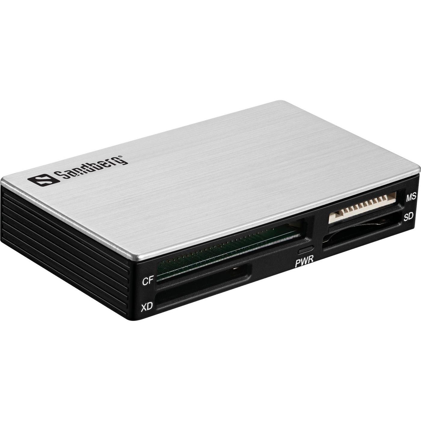 Lector de Tarjetas USB 3.0 Multiuso Sandberg - Rápido y Fácil de Usar