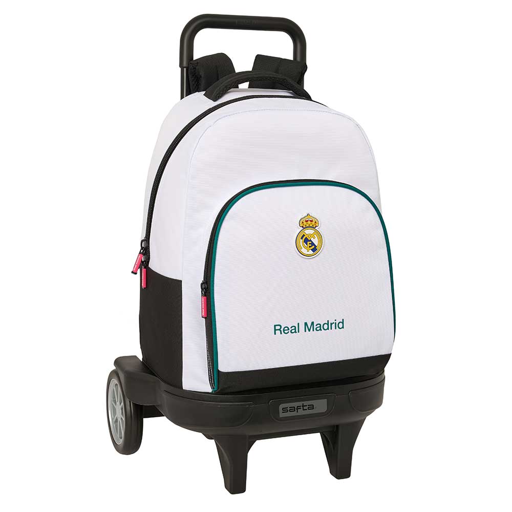 MOCHILA GDE. C/RUEDAS COMPACT EVOL. EXT. REAL MADRID EQUIP. 26/27