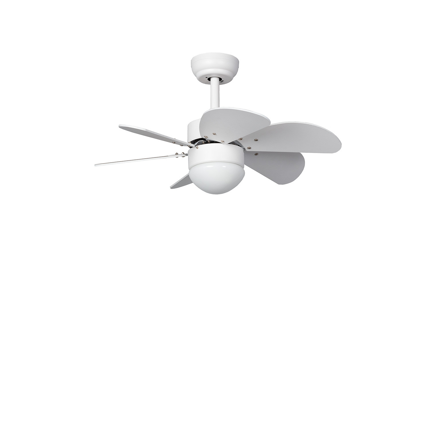 Ledkia Ventilador de Techo LED Orion Blanco 81cm con Motor DC y Control Remoto