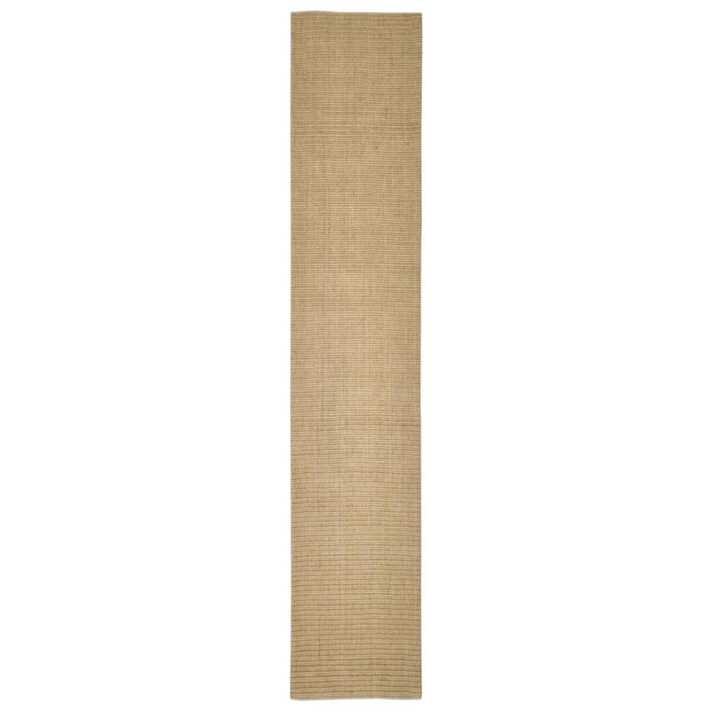 vidaXL Alfombra de sisal para rascador 66x350 cm alfombra rascador para gato Color Marrón claro,  Arena,  Taupé y mas