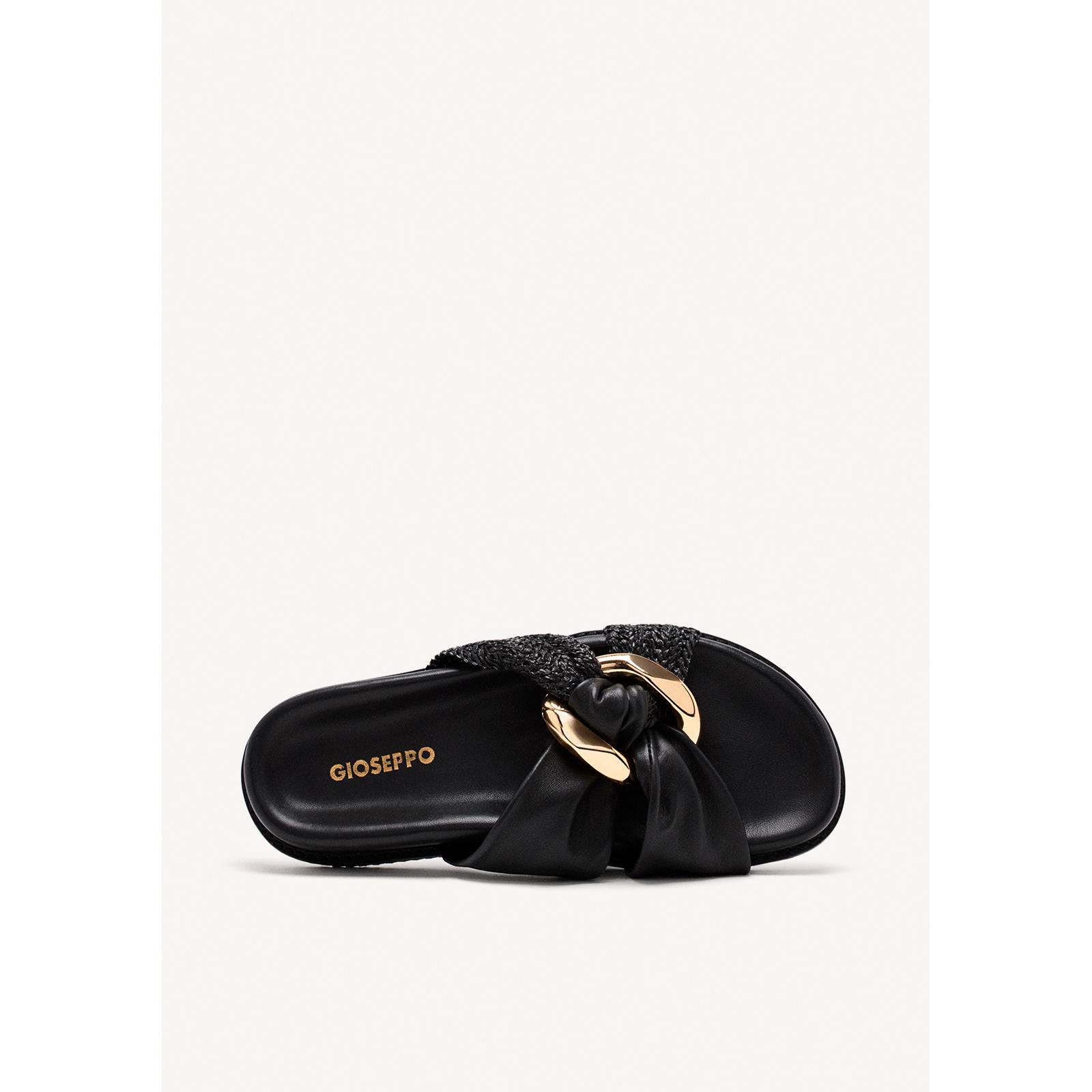 Sandalias Piel Y Rafia Tisbury