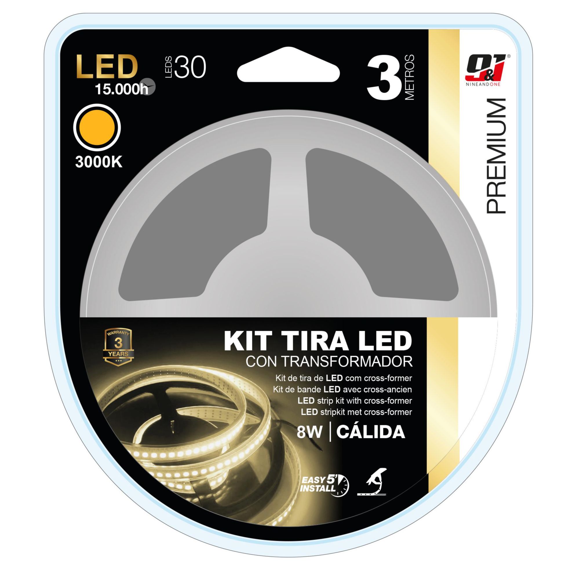 KIT TIRA LED 1.5 METROS RGB (PILAS NO INCLUIDAS)