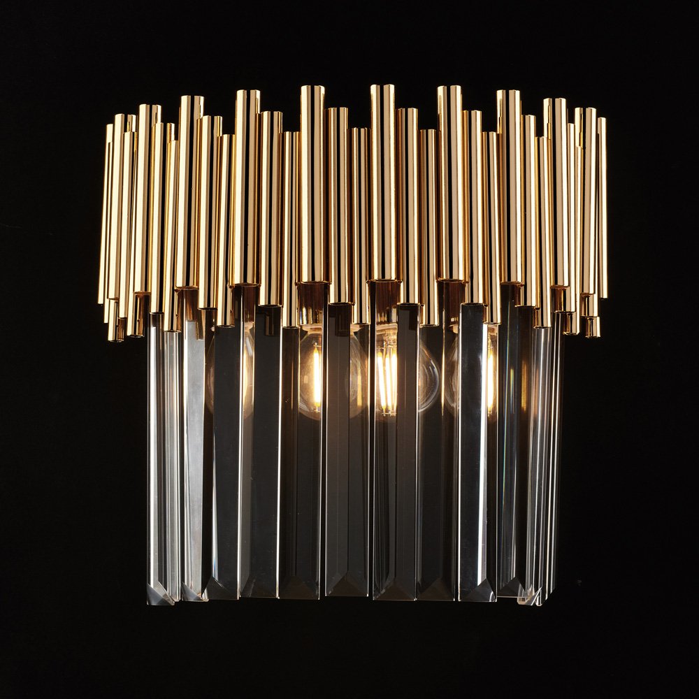 Apliques Contemporáneos Ravel Gold 2 Luces E14