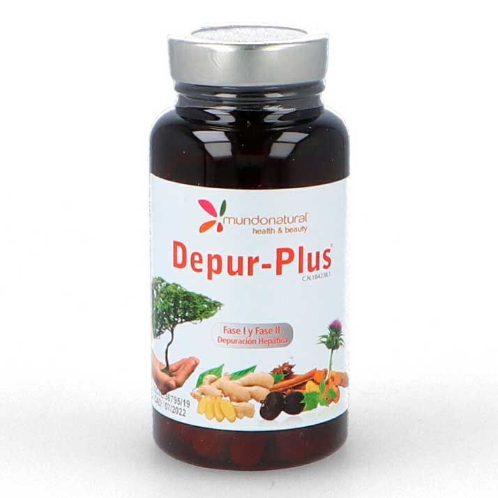 Mundo Natural Depur Plus 60Cap. Mundo Natural.
