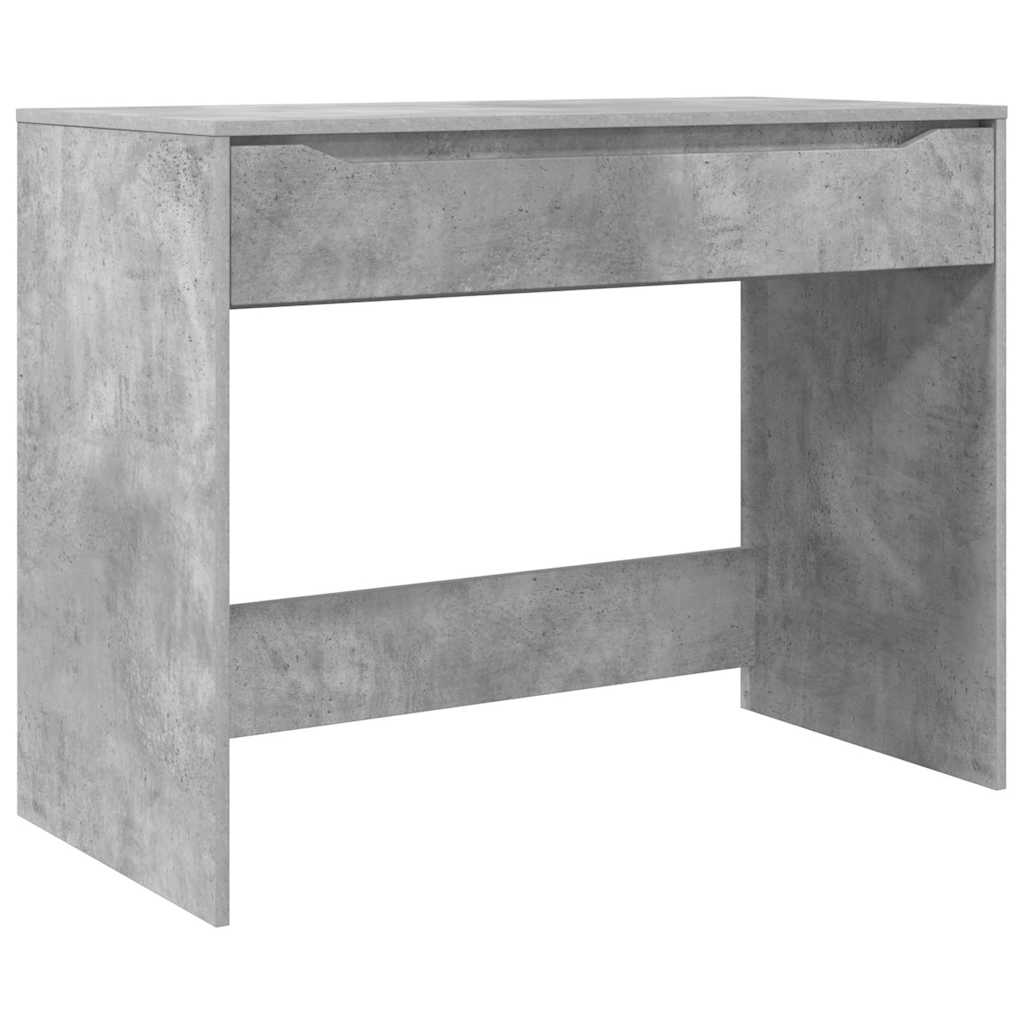 vidaXL Escritorio Gris Concreto 100 x 50 x 78 cm Madera de ingeniería