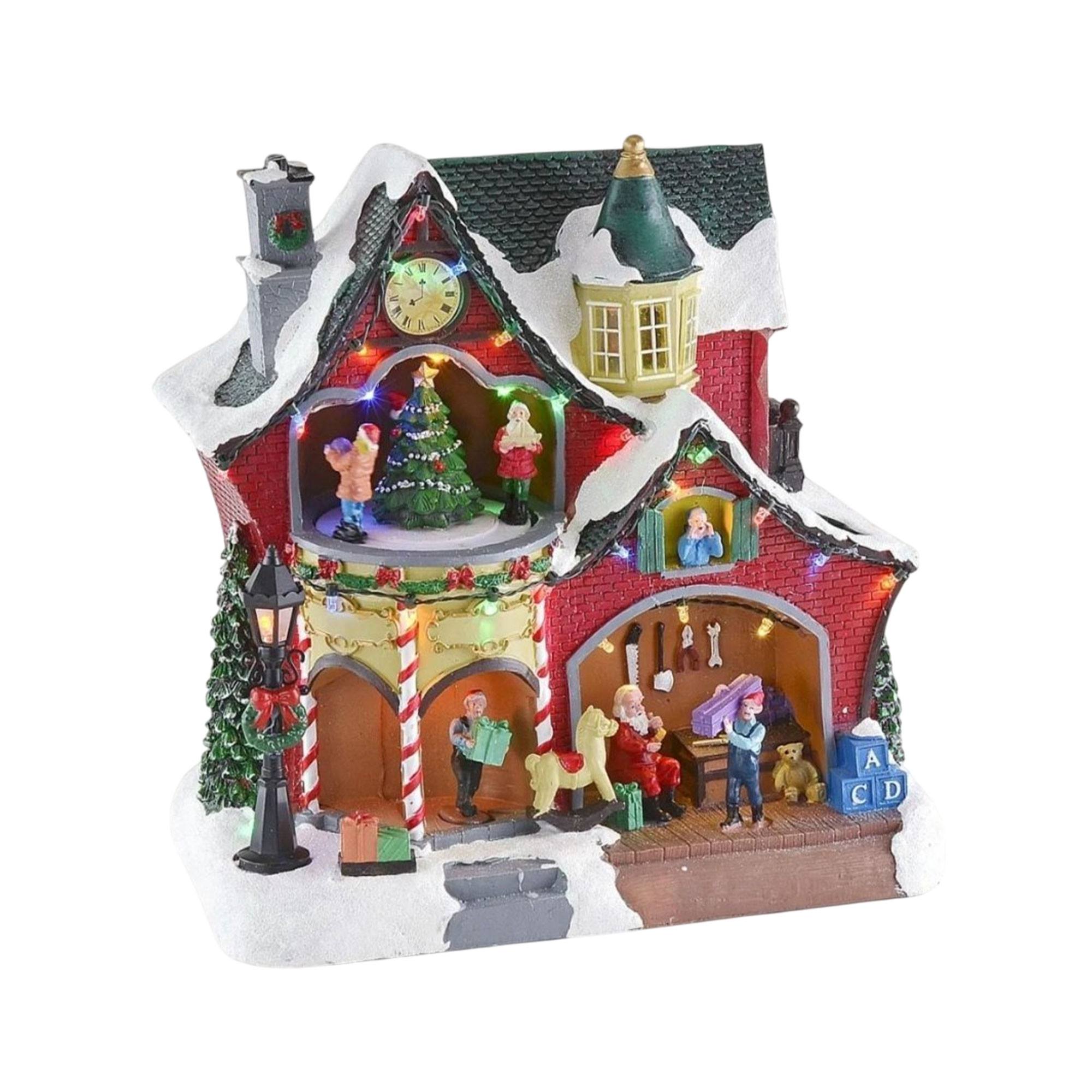 Well Home Pingüino 3D con Luces LED Blancos cálidos 42x34x68cm