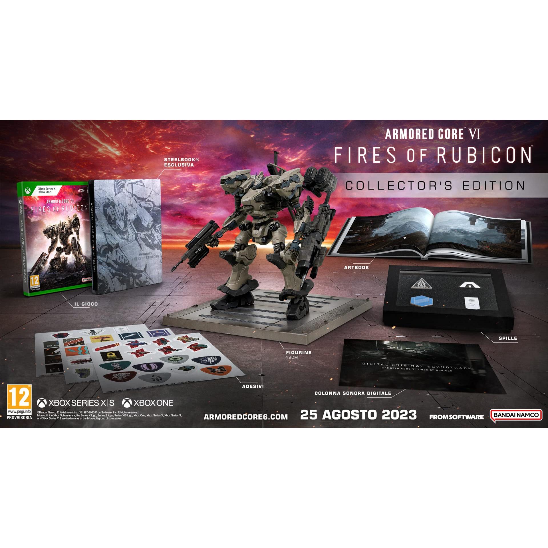 Armored Core Vi Fires Of Rubicon XBOX - SERIES X PAL ESP - Nuevo - Collector's Edition