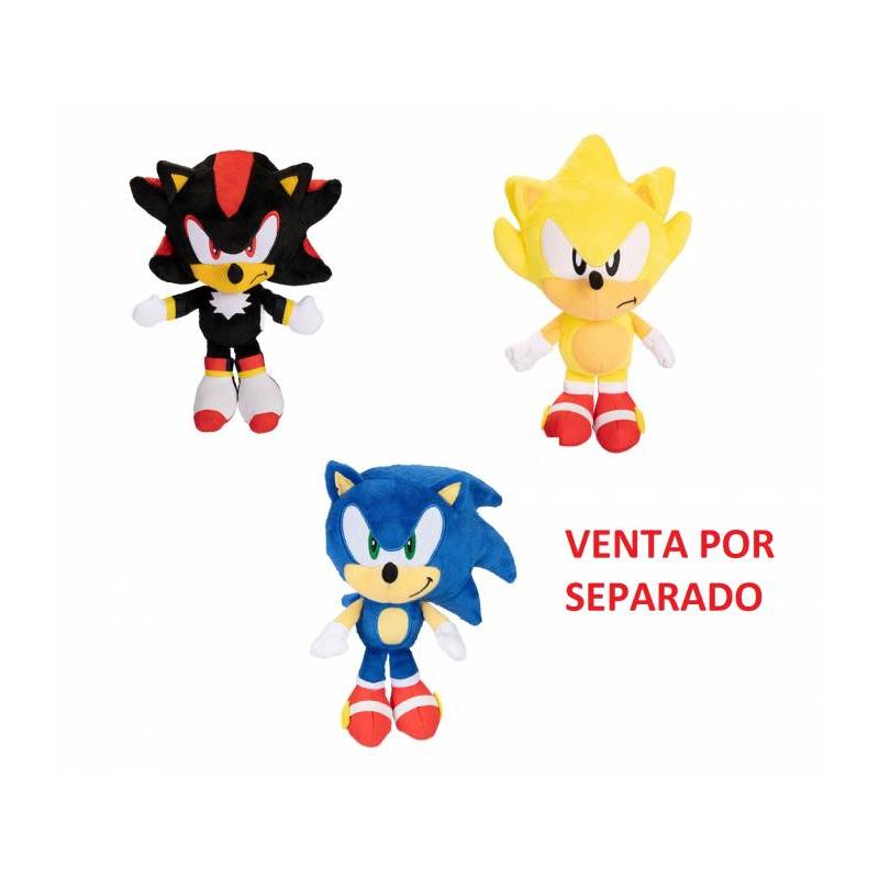 PELUCHES SONIC 15CM SURTIDOS 1 UNIDAD DE JAKKS