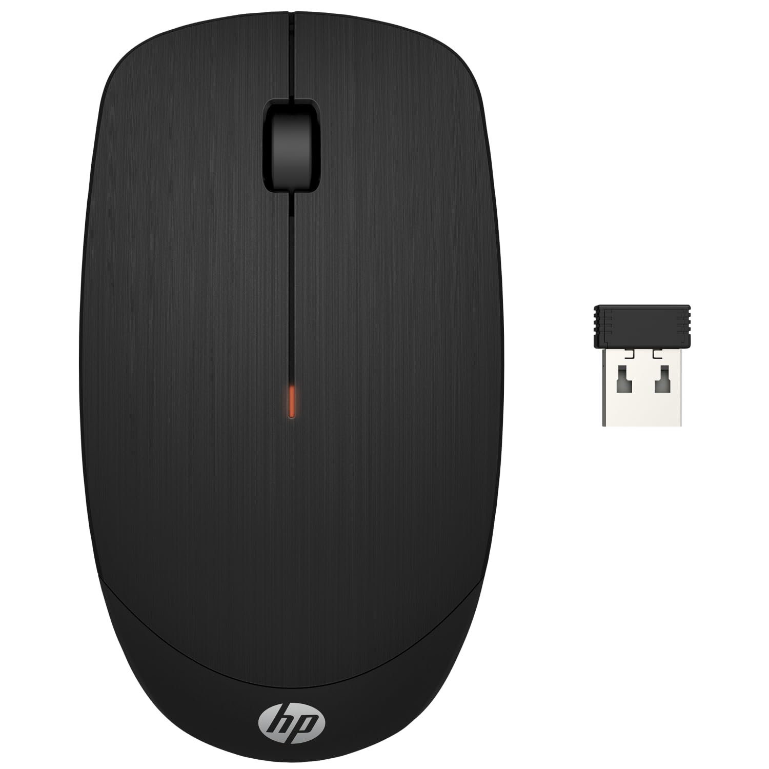 RATON INALAMBRICO HP X200 NEGRO - USB 1600DPI - 3 BOTONES - USO AMBIDIESTRO
