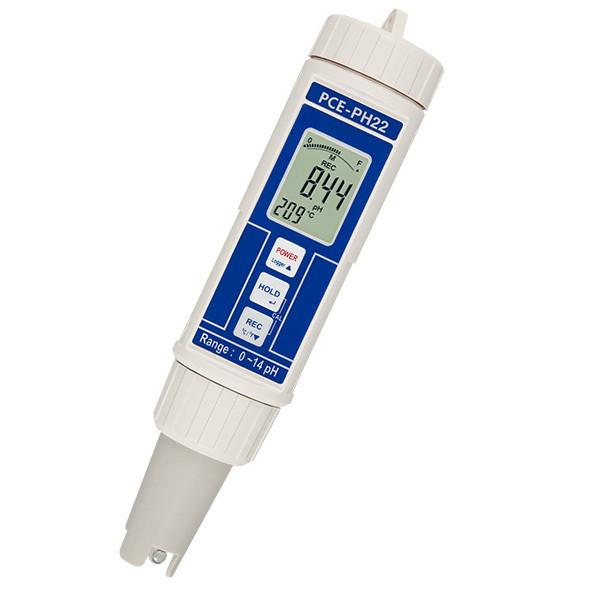 PCE-PH 22 Medición Ph y Temperatura Resistente Al Agua con Calibración Automática | PCE Instruments