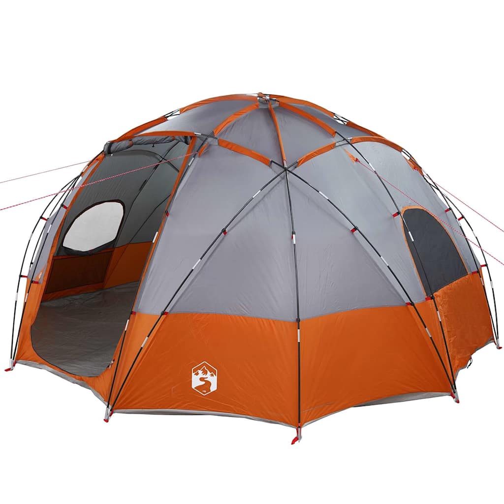 vidaXL Carpa de cúpula con techo 475 x 475 x 235 cm tafetán