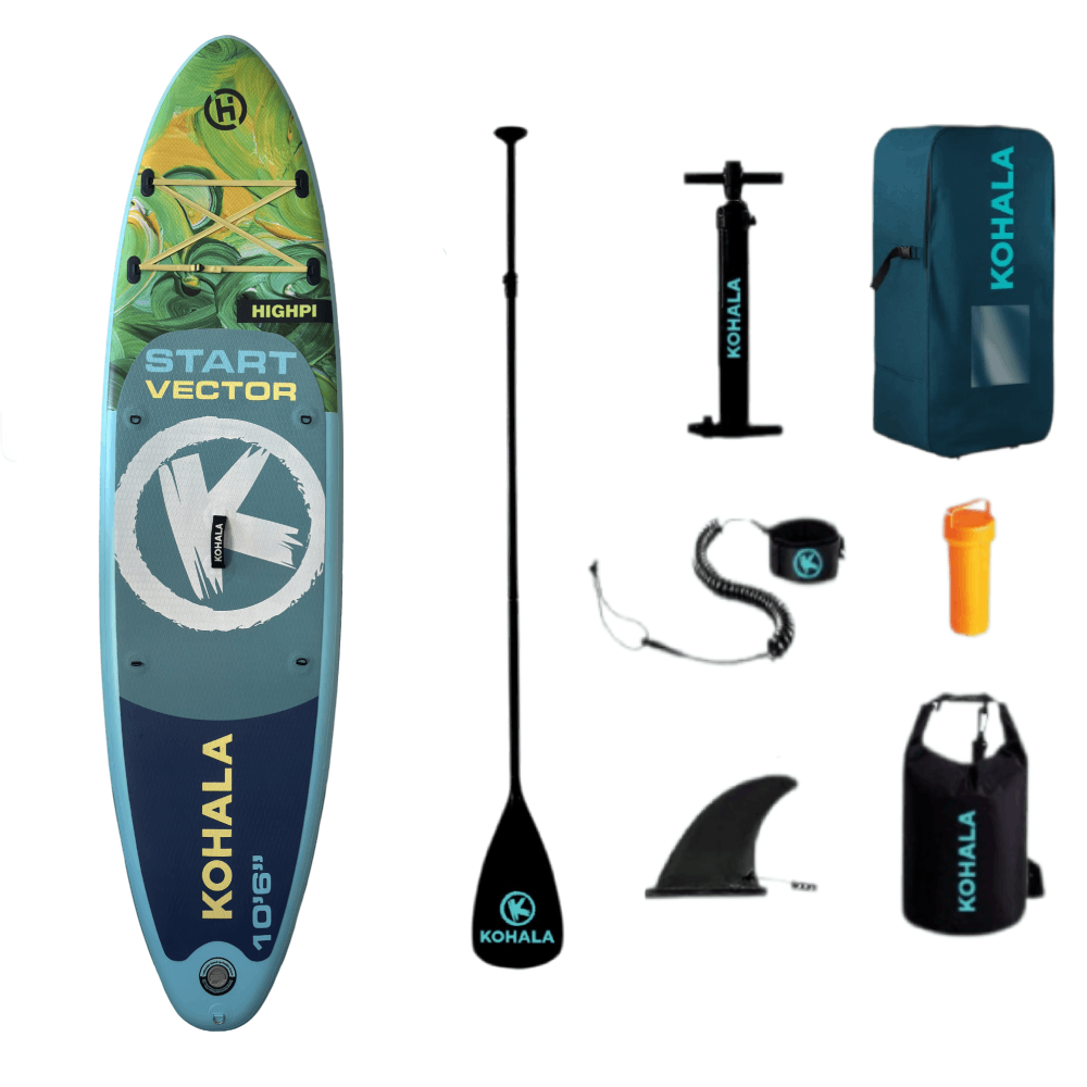 Tabla de Paddle Surf Hinchable Kohala Start Vector 10'6" - Pack Iniciación