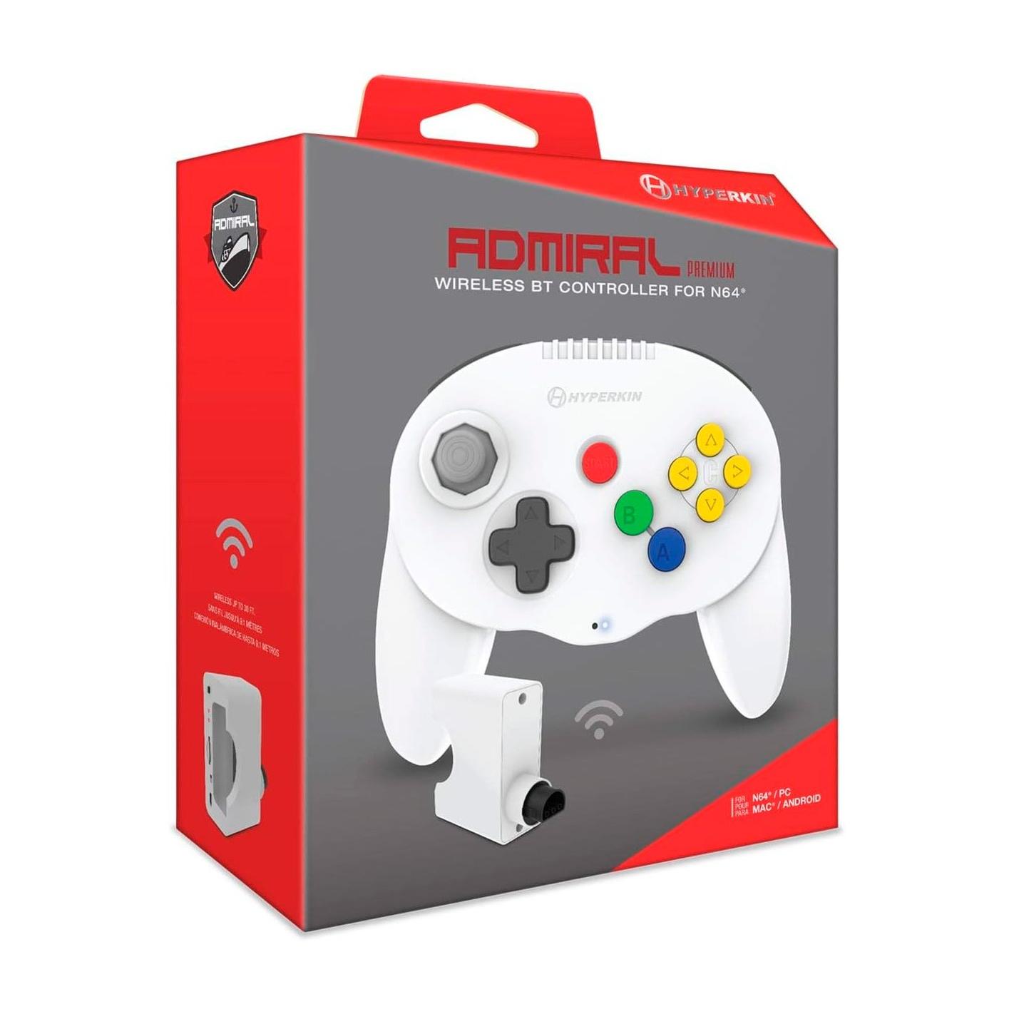 Mando Wireless Admiral Premium - White  Retro