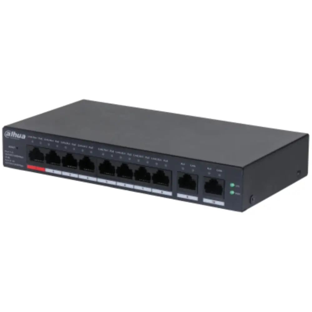 Switch Dahua Technology DH-CS4010-8GT-110 Gestionado L2 Gigabit PoE 8 Puertos
