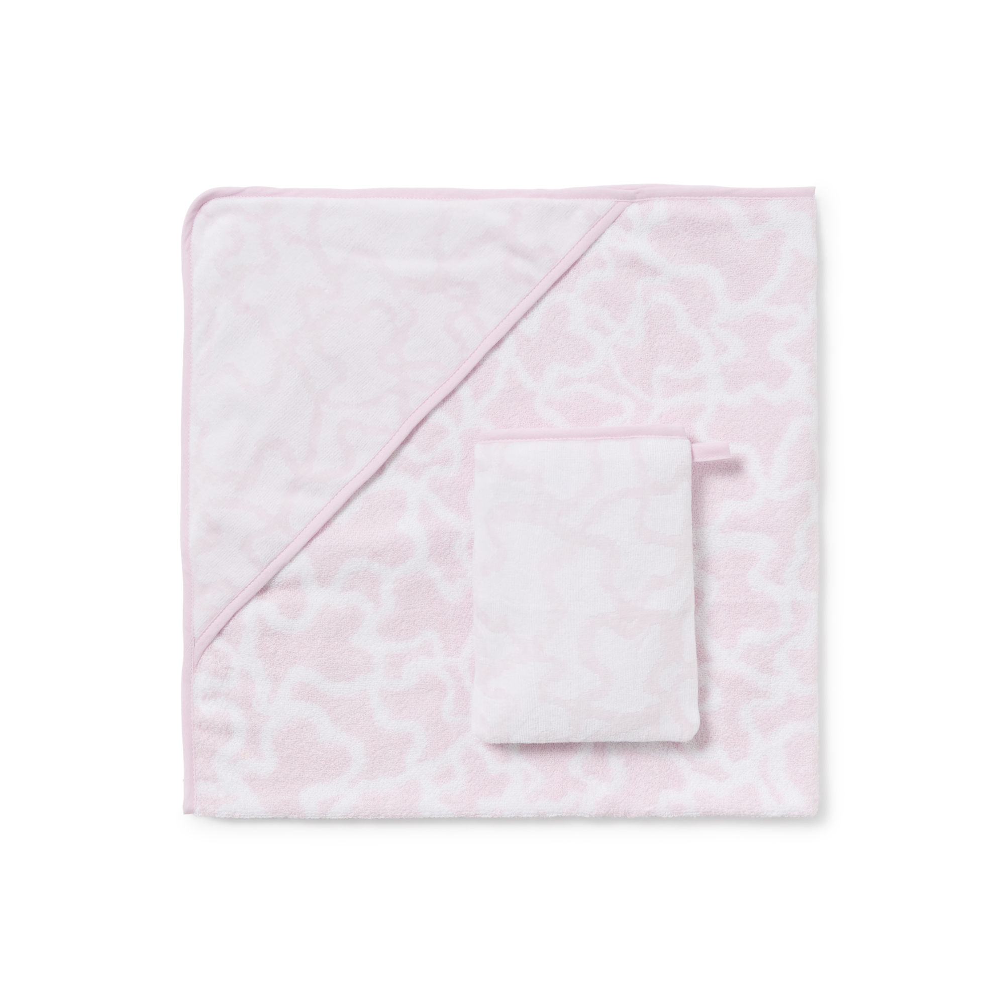 Capa de baño Kaos para bebés con Manopla Gris TOUS