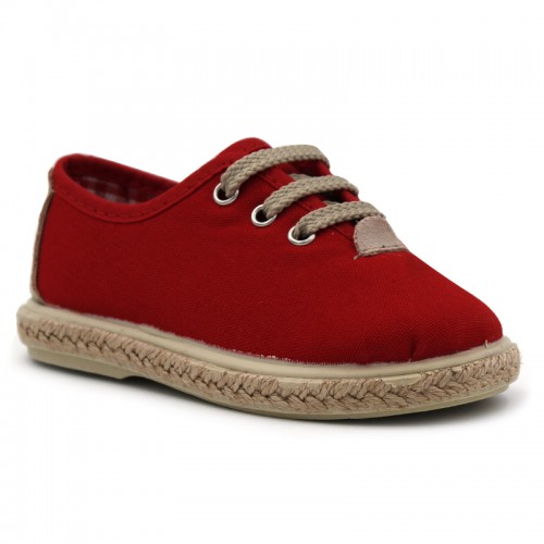 Blucher alpargata niños HERMI 1000-PS. Hechas en España