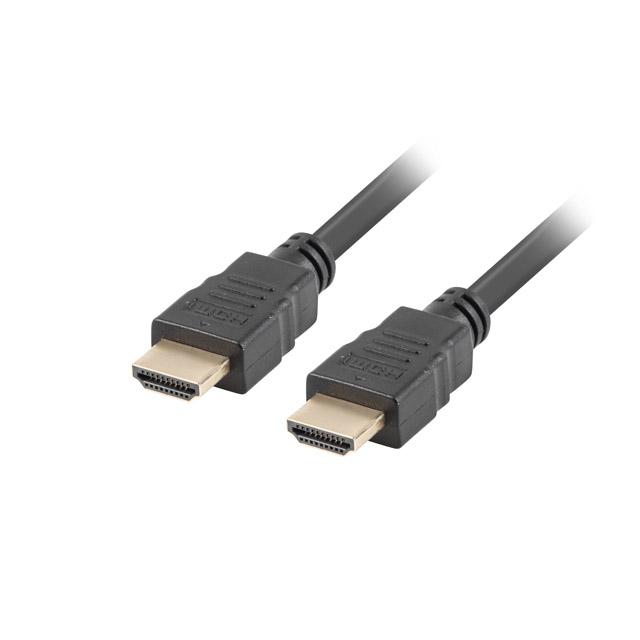 CABLE HDMI LANBERG CA-HDMI-11CC-0030-BK - CONECTORES MACHO / MACHO - RESOLUCIÓN HASTA 3840*2160 30HZ