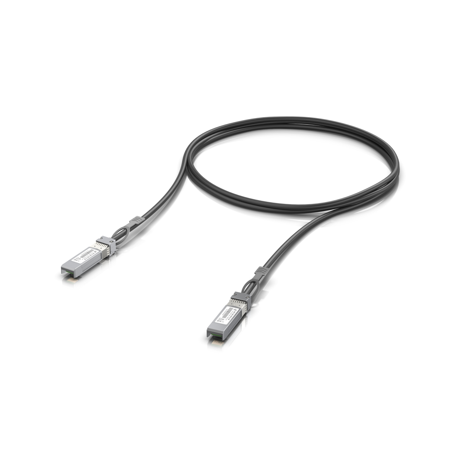 Ubiquiti UACC-DAC-SFP10-1M SFP+ Cable 1m Black, Macho/Macho, 10 Gbit/s for High-Speed Networking, Ideal Ethernet Solution, CE certified.