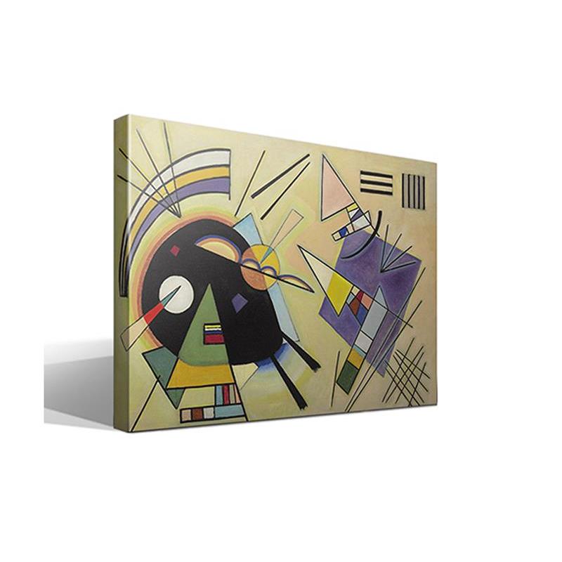 Cuadro de Arte Vasili Kandinski - Lienzo de Algodón 100% - Impresión Fine Art - Alta Resolución - Fabricado en España
