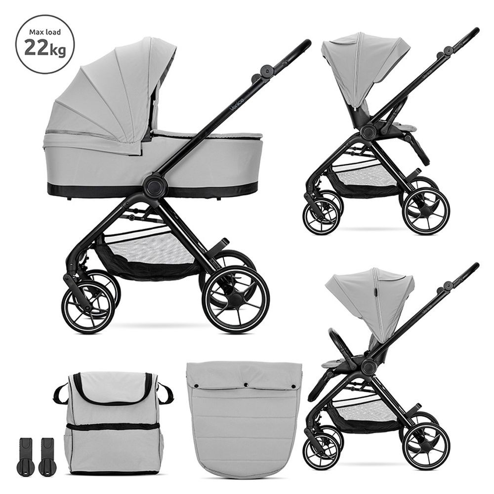 LORELLI Carrito de bebé dúo VENICE hasta 22 kg – Lorelli
