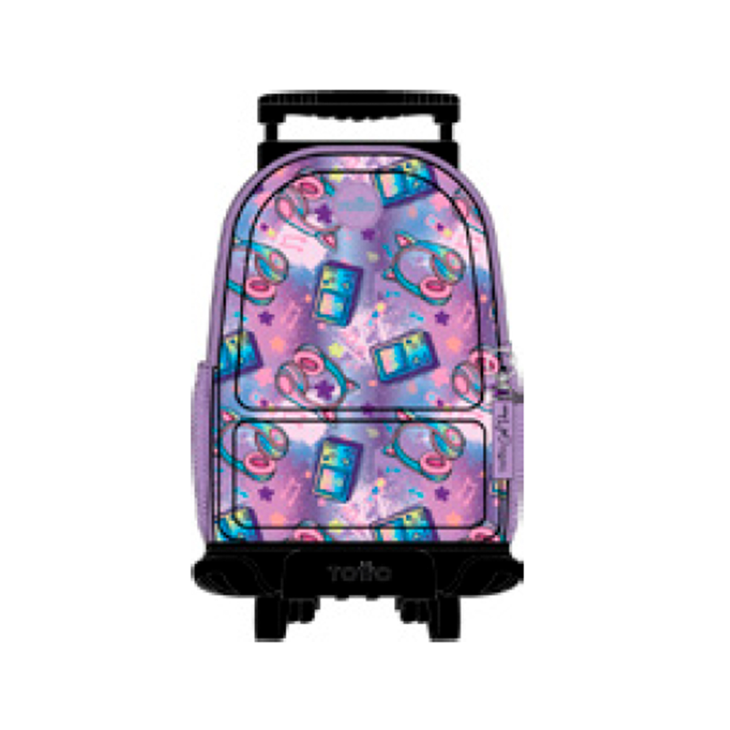 Totto Mochila infantil ruedas SKL L Material: Poliéster 32 x 45.5 x 18 cm