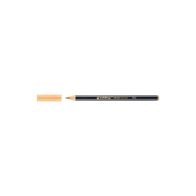 Edding - ROTUL.EDDING 1340 BRUSHPEN NRJ.CLARO - Pack de 10 unidades 1340016