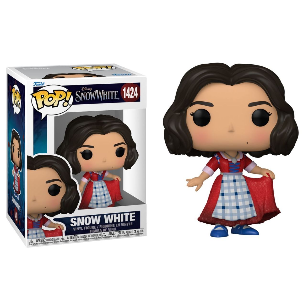 FUNKO POP! DISNEY - SNOW WHITE (PLAID DRESS), 75950, Nº1424, TIENDA CON LICENCIA OFICIAL