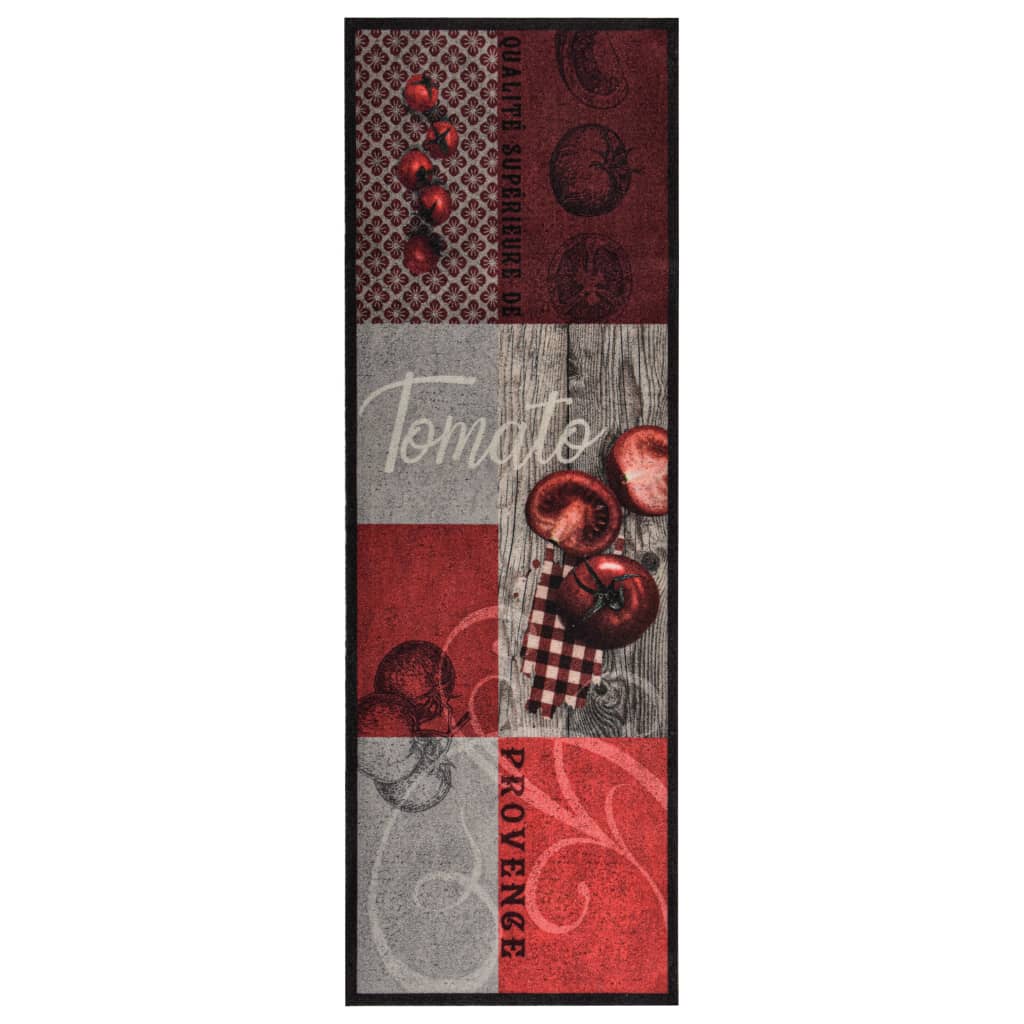 vidaXL Alfombra de Cocina Lavable Alfombrilla de Suelo Terciopelo Taza Color cup,  autumn,  peper y mas