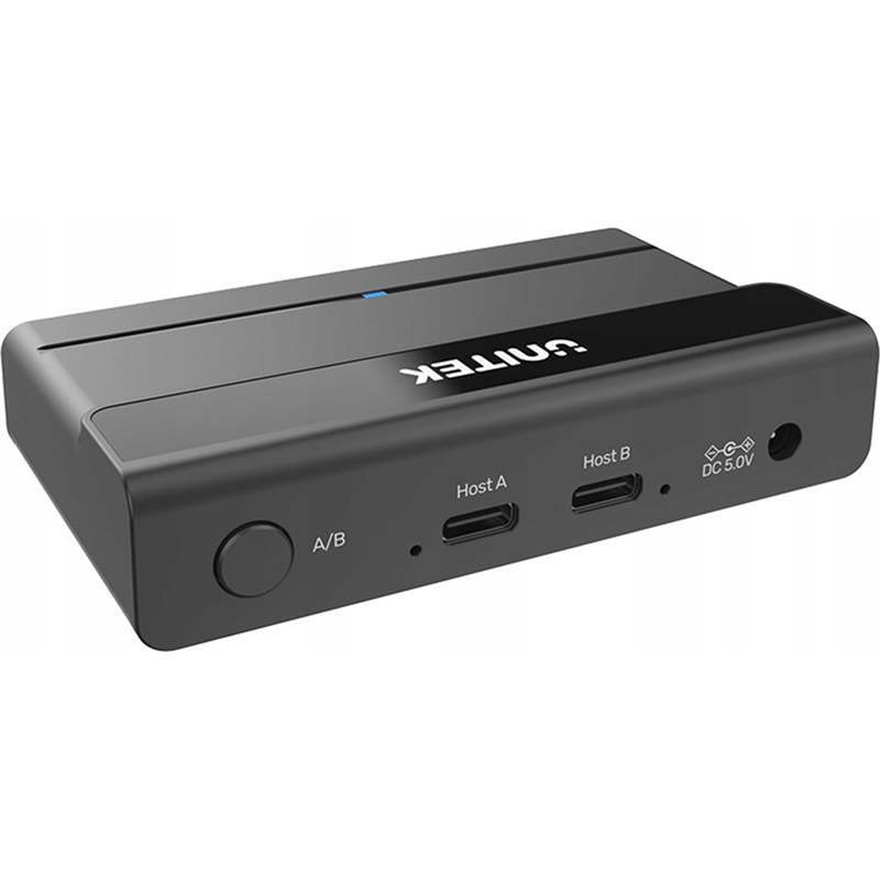 Unitek H1310A Caja De Conmutador Usb3.0 De 4 Puertos Negra