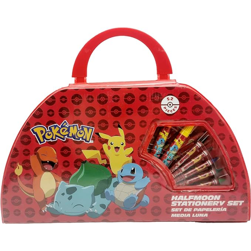 Set de Actividades Pokemon 52 Piezas en Maleta 78037
